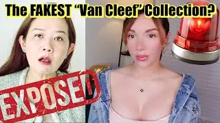 Hellojen Fake Van Cleef Collection Exposed?! Showcasing Fake Van Cleef & Arpels Jewelry #hellojen