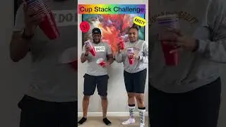Cup Stack Challenge!