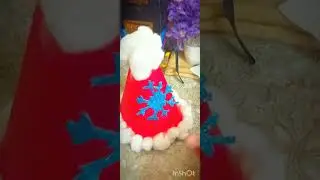 How to make Christmas hat at home 🏡 #christmas #christmassongs #paperhat #winterhat #thehatmakers