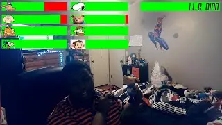 Dog Man & Friends Final Battle with Healthbars 2/3