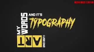 After Effects Typography Template #1 [Free!!] REAL LINKS