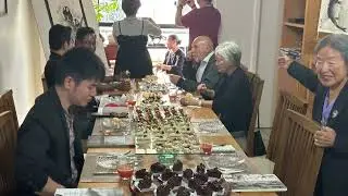 Encontro de Artistas de Sumi-e e Shodō em Brasília - Ateliê Hiromi Takano