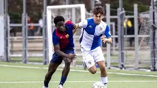 Ebrima Tunkara, de jugar a l'AEiLL Cerdanyola a signar un contracte professional amb el FC Barcelona