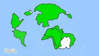The Pangea Broken up animation - made from flipaclip