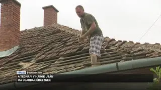A tegnapi viharok után ma újabbak érkeznek