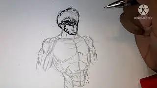 Sketching/Inking a New Character Design for My Homemade Comic Book