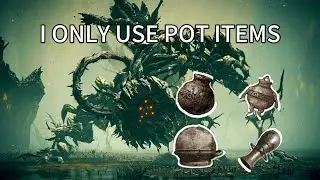 ELDEN RING DLC | Scadutree Avatar but I ONLY USE POT ITEMS