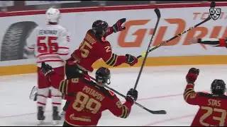 Dedunov bursts into the slot and score