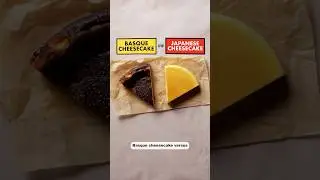 Баскский чизкейк против японского чизкейка.