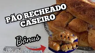 P&Atilde;O RECEHADO CASEIRO | BAGUETE RECHEADA | B&Ocirc;NUS P&Atilde;O RECHEADO DE GOIABADA #p&atilde;ocaseiro #p&atilde;orecheado