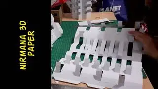 Nirmana 3D Paper Timelapse