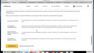 How to initiate a Refund on AppSumo?