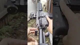 Wgb Hk416 Konvert Aeg Speedmot  #konversiaeg #airsoft #wgb #tutorial #wgg #gelblaster #shortvideo