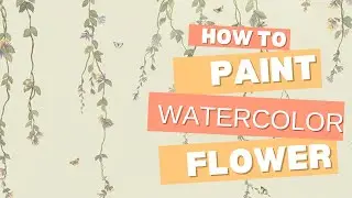 watercolor painting🎨#art#acryliconcanvas#watercolorartistry#drawing#reels2025#beginnerfriendly#art