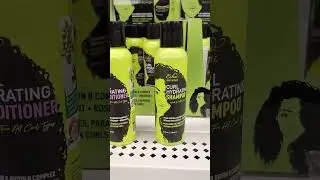 Esha Natural Curl Hair products #dollartree Conditioner smelt horrible, others were fine