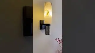 TORCH MARBLE SCONCE  #wall #contemporary #lightingdesign #residentiallamp #modern #interior