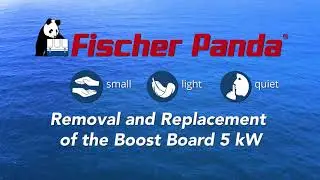 Removal and Replacement of the Boost Board on a PMS05 Fischer Panda Generator