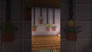 Expensive But Cool Hanging Plant in Minecraft! #shorts