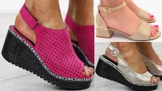 2023 GENUINE LEATHER BREATHABLE SUMMER SANDALS DESIGNS FOR WOMEN LATEST OFFICE STYLE SANDALS DESIGNS