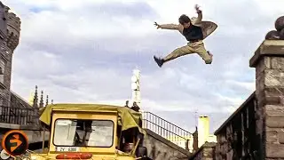 The Intense Jackie Chan High-Speed Street Chase | THE MEDALLION