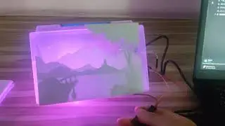 Sun-Moon-Lake Shadow Lamp