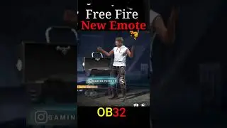 Free Fire New Emote || Free Fire Upcoming New Emote || Upcoming Ob32 New Emote #Shorts #emote #short