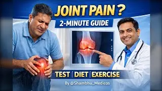 Joint Pain |  Explained in 2 Minutes | Causes, Medicines, Diet, Exercise & Tests | #viralvideo