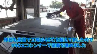 劣化したルーフの塗装ダイハツ L275Sミラ