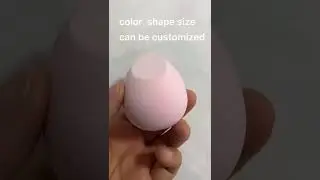Wholesale Super Soft Dual Layer Pink Flocked Velvet Microfiber Cosmetic Makeup Beauty Sponge Blender