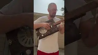 Electric resonator handmade guitar #guitar #handmadeguitar