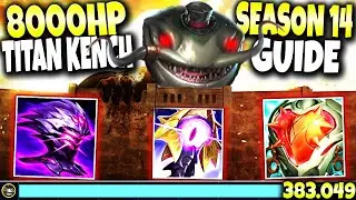MEET THE BEST NEW IMMORTAL TAHM KENCH SEASON 14 BUILD GUIDE: 8000HP AND 380.000+ TOTAL DAMAGE 🔥
