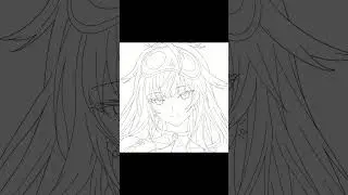 Mori Calliope's morning hair  #hololive #hololiveenglish
