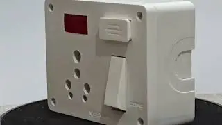Cona Switch + Socket with Box &ndash; 360&deg; Full View 🔌📦