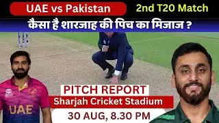 PAK vs UAE, 2nd T20I Match: Sharjah Cricket Stadium Pitch Report | Sharjah Pitch Report | Pakistan