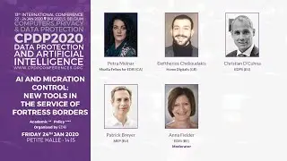 CPDP 2020: AI and Migration Control: New Tools in the Service of Fortress Borders.