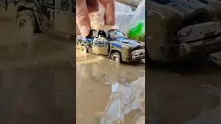 Ambassador Taxi | 1/18 Scale model | King of Indian road Mud off-roading #carstunts #automobile CNG