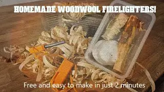 Easy to make DIY Firelighters ...For FREE in under 2 minutes!!
