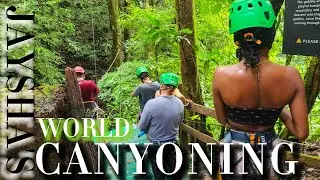 🇨🇷 Costa Rica - I Went Waterfall Canyoning in La Fortuna Costa Rica