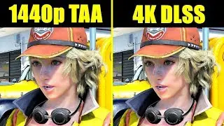 Final Fantasy XV RTX 2080 TI 4K DLSS Vs TAA 1440p Frame Rate Comparison