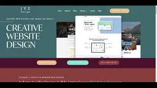 Professional Calgary Web Design JYZ Design Creative Agency