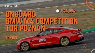 BMW M4 Competition (G82) | Tor Poznań | 1:45,394 | Onboard | Damian Lempart