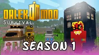 Minecraft Dalek Mod Let's Play: Эпизод 13 Я хочу питомца-далека...