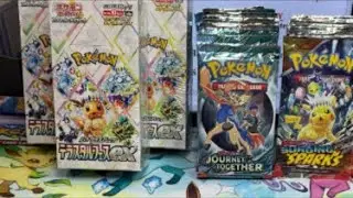 Terastal Festival & Surging Sparks Pack Openings - Live Pokemon Cards Shop