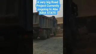 Very Big Road Project Ongoing In ABA ABIA STATE #alexotti #abiastate #project #roadconstruction