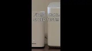 🖥️ ТЕСТ ВЫСОКОСКОРОСТНОГО ИНТЕРНЕТА КАБЕЛЬ И ОПТОВОЛОКНО!!! 💨 #шорты #технологии #интернет #техно...