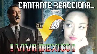 JORGE NEGRETE ❤ MÉXICO LINDO Y QUERIDO ❤ cantante ESPAÑOLA REACTION & ANALYSIS