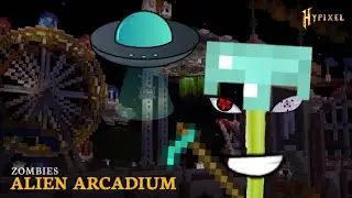 Hypixel Zombies: Alien Arcadium Gameplay