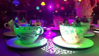 Special Lighting and Music for Mad Tea Party at Mickey's Not So Scary Halloween Party