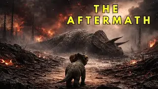 After the Meteor | A Baby Triceratops Walks Through the End of the World| Dinosaur Extinction