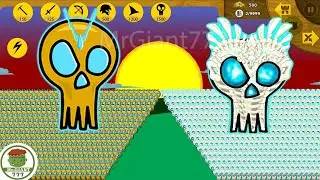 EPIC ARMY GIANT VOLTAIC VS X9999 GIANT UNDEAD SKIN, FINAL BOSS | Stick War Legacy Mod | MrGiant777